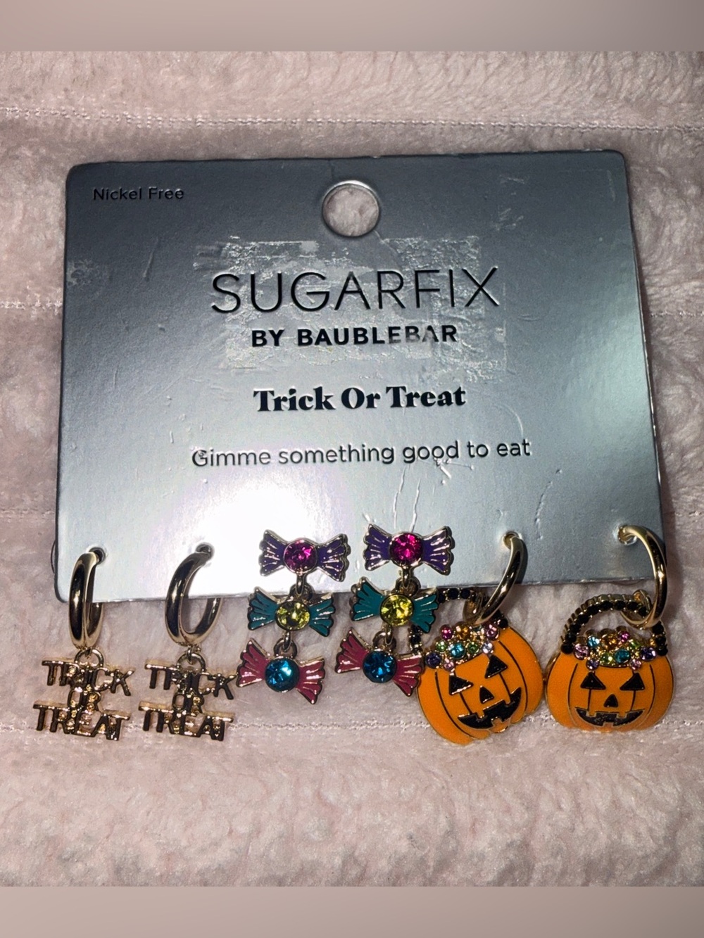 Sugarfix by Baublebar Halloween
Trick or Treat Earrings 3 Pairs NWT
